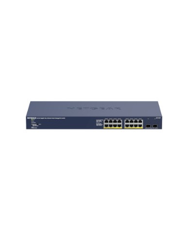 GS716TP-100EUS switch Gestionado L2/L3/L4 Gigabit Ethernet (10/100/1000) Energía sobre Ethernet (PoE) Azul