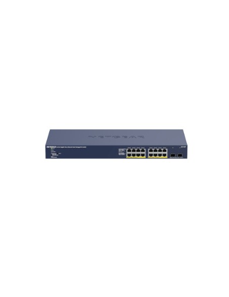 GS716TP-100EUS switch Gestionado L2/L3/L4 Gigabit Ethernet (10/100/1000) Energía sobre Ethernet (PoE) Azul
