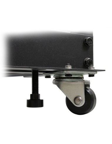 Rack 42U Móvil de Marco Abierto de 4 Columnas para Servidores - Rack de Cuatro Columnas de 19 Pulgadas para Equipo de Red e Inf