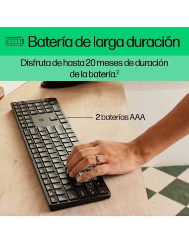 Teclado inalámbrico programable 450