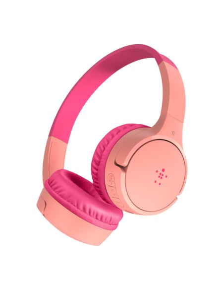 SOUNDFORM Mini Auriculares Inalámbrico y alámbrico Diadema Música MicroUSB Bluetooth Rosa