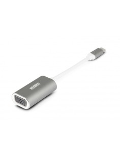 AUV01UF Adaptador gráfico USB Gris, Blanco