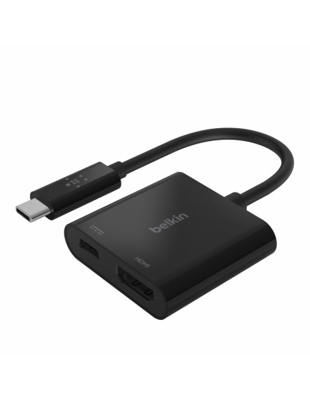 AVC002BTBK base para portátil y replicador de puertos USB 3.2 Gen 1 (3.1 Gen 1) Type-C Negro