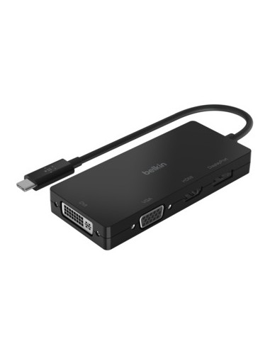 AVC003BTBK base para portátil y replicador de puertos Alámbrico USB 3.2 Gen 1 (3.1 Gen 1) Type-C Negro