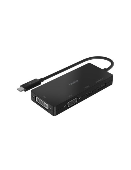 AVC003BTBK base para portátil y replicador de puertos Alámbrico USB 3.2 Gen 1 (3.1 Gen 1) Type-C Negro
