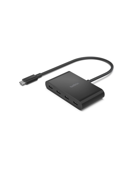 AVC018BTBK hub de interfaz USB Tipo C 10000 Mbit/s Negro