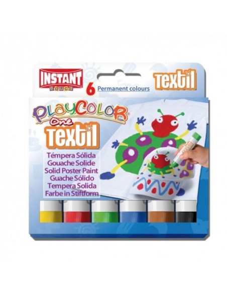 ESTUCHE TEXTIL ONE 6 COLORES SURTIDOS PLAYCOLOR 10401