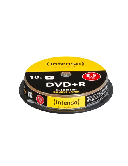 DVD+R 8.5GB, DL, 8x 8,5 GB DVD+R DL 10 pieza(s)