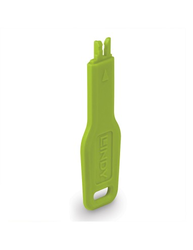 47893 bloqueador de puerto Llave de bloqueador de puerto RJ-45 Verde Acrilonitrilo butadieno estireno (ABS)