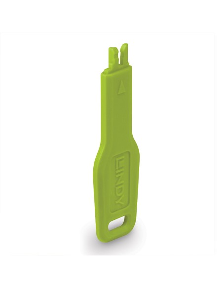 47893 bloqueador de puerto Llave de bloqueador de puerto RJ-45 Verde Acrilonitrilo butadieno estireno (ABS)