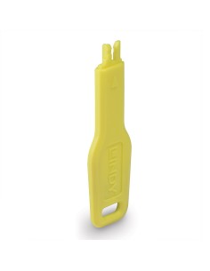 47899 bloqueador de puerto Llave de bloqueador de puerto RJ-45 Amarillo Acrilonitrilo butadieno estireno (ABS)