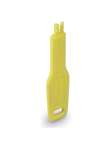 47899 bloqueador de puerto Llave de bloqueador de puerto RJ-45 Amarillo Acrilonitrilo butadieno estireno (ABS)