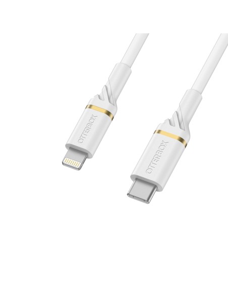 Cable USB C-Lightning 1M USB-PD, Cloud Sky White
