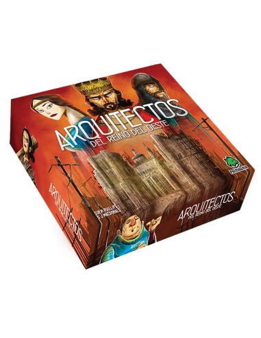 EPAR0001 juego de tablero Arquitectos del Reino del Oeste 60 min Juego de mesa Estrategia