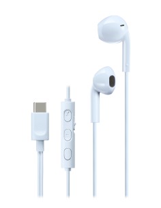 HA-FR17UC Auriculares Alámbrico Dentro de oído Llamadas/Música USB Tipo C Azul