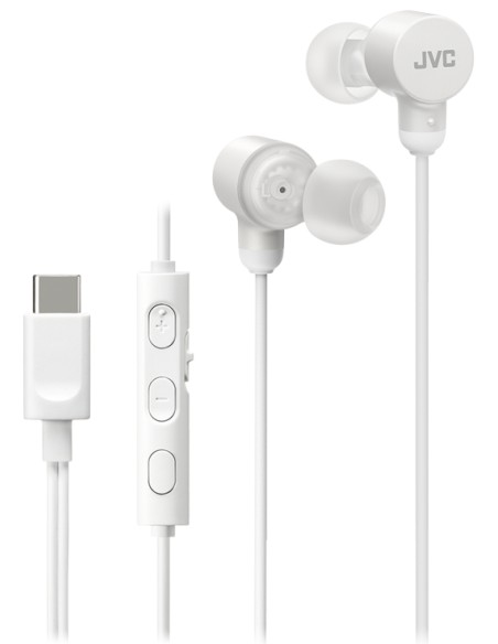 HAFR29UCA Auriculares Alámbrico Dentro de oído Llamadas/Música USB Tipo C Blanco