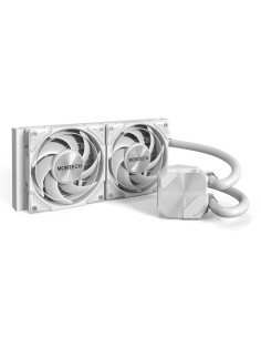 HyperFlow Silent 240 Procesador Sistema de refrigeración líquida todo en uno 12 cm Blanco 1 pieza(s)