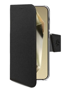 WALLY funda para teléfono móvil 17,5 cm (6.9") Funda cartera Negro