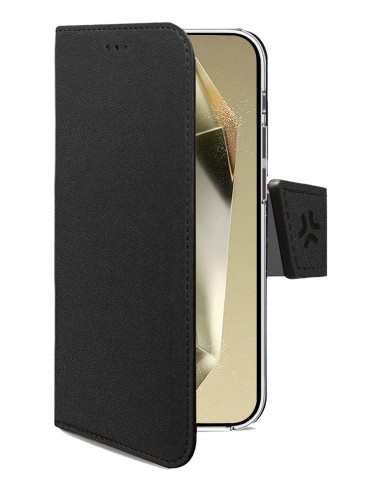 WALLY funda para teléfono móvil 17,5 cm (6.9") Funda cartera Negro