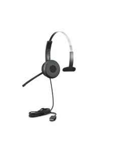 100 Mono Auriculares Alámbrico Diadema Oficina/Centro de llamadas USB tipo A Negro