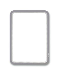 194950 marco magnético A4 Plata