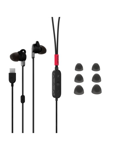 4XD1C99220 auricular y casco Auriculares Alámbrico Dentro de oído Música/uso diario USB Tipo C Negro