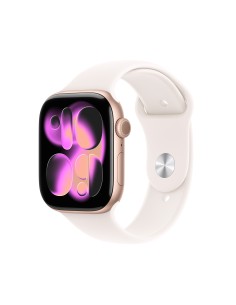 Watch Series 11 OLED 46 mm Digital 416 x 496 Pixeles Pantalla táctil Oro rosa Wifi GPS (satélite)