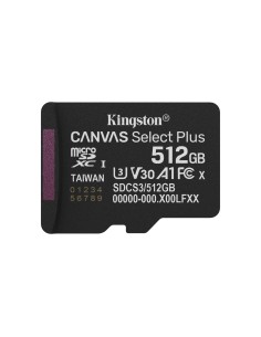512GB micSDXC Canvas Select Plus Gen3 150R A1 (Adaptador de SD no incluido)