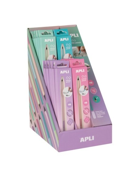 LAPIZ APLI GRAFITO HB INFINITO EXP.20