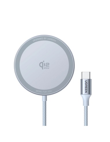 MagFlow Smartphone Gris USB Cargador inalámbrico Auto