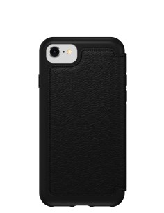 Strada Folio Series para Apple iPhone SE (2nd gen)/8/7, negro