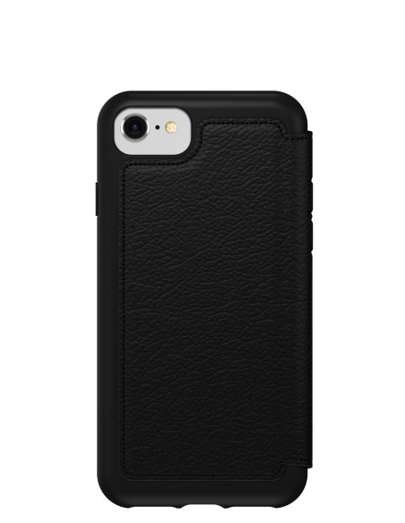 Strada Folio Series para Apple iPhone SE (2nd gen)/8/7, negro