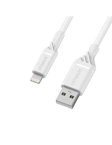 Cable USB A-Lightning 2M, Cloud Sky White