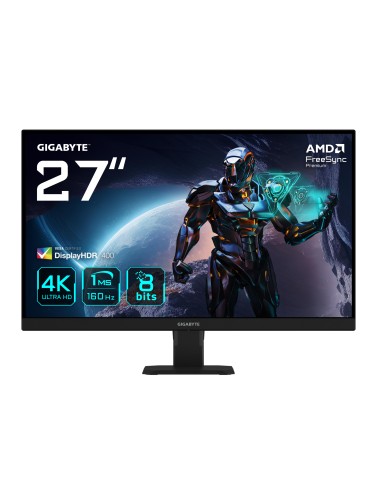 GS27U 27" Monitor de juegos UHD - 3840 x 2160, 160Hz, 1ms, 350 cd/m², Display HDR400, HDMI 2.1, DisplayPort 1.4