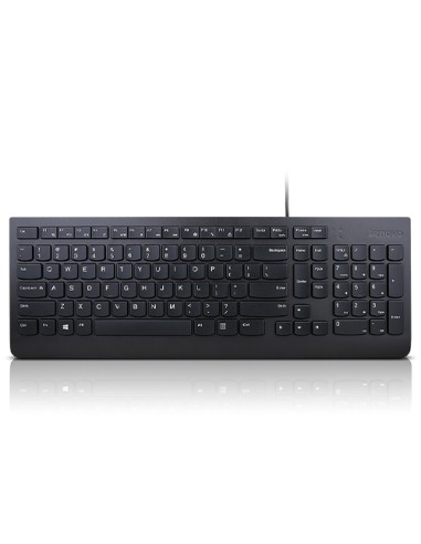 Essential teclado USB QWERTY Español Negro