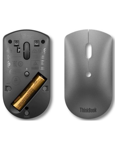 ThinkBook ratón Ambidextro Bluetooth Óptico 2400 DPI