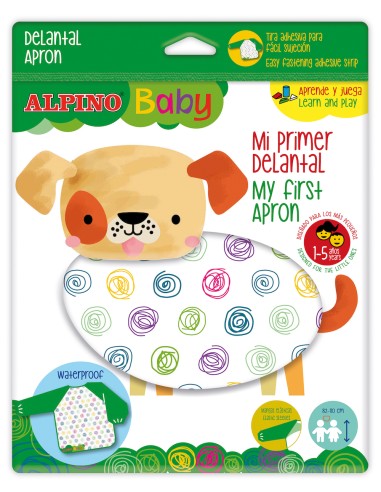 BA001050 babero para pintura Niños Multicolor