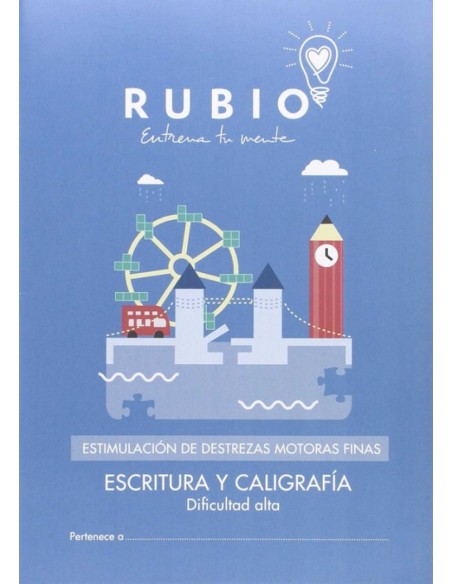 Escritura y caligrafia dificultad alta