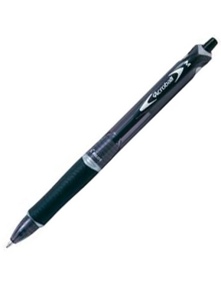BOLIGRAFO PILOT ACROBALL NEGRO MEDIO - Pack de 10 unidades - BAB-15M-B-BG