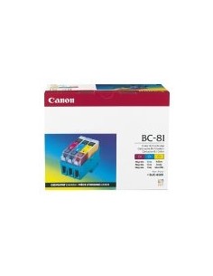 BC-81 Tri-Color Inkjet Cartridge cartucho de tinta Original Cian, Magenta, Amarillo