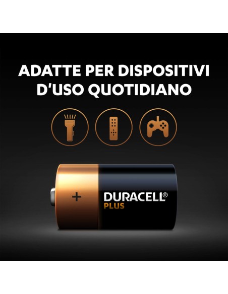 Plus Batería de un solo uso C Alcalino