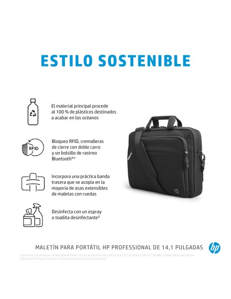 Maletín para portátil Professional de 14,1 pulgadas