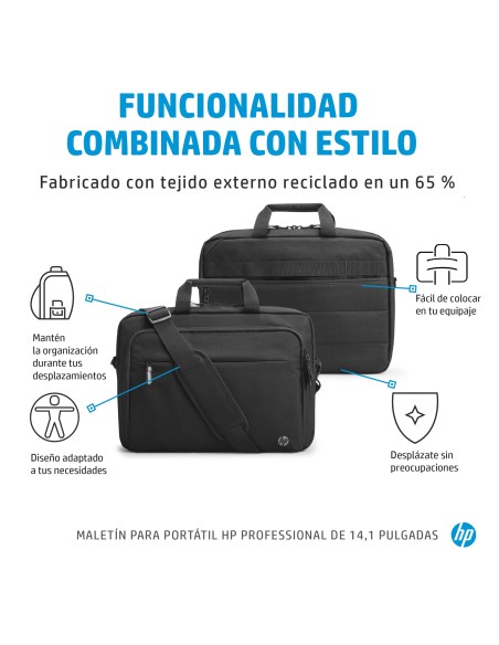 Maletín para portátil Professional de 14,1 pulgadas