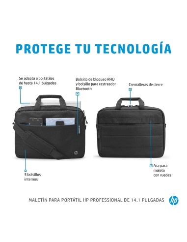 Maletín para portátil Professional de 14,1 pulgadas