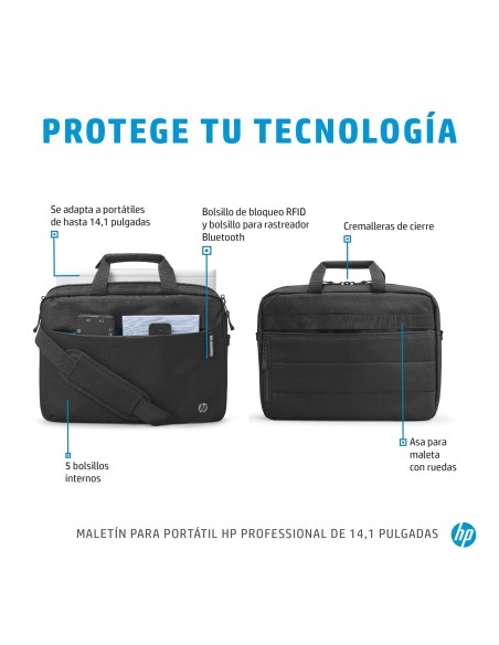 Maletín para portátil Professional de 14,1 pulgadas