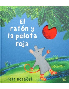 El raton y la pelota roja