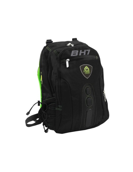 BK7G mochila Negro, Verde Nylon