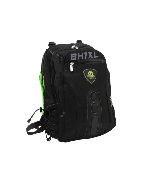 BK7GXL mochila Negro, Verde Imitación piel, Nylon