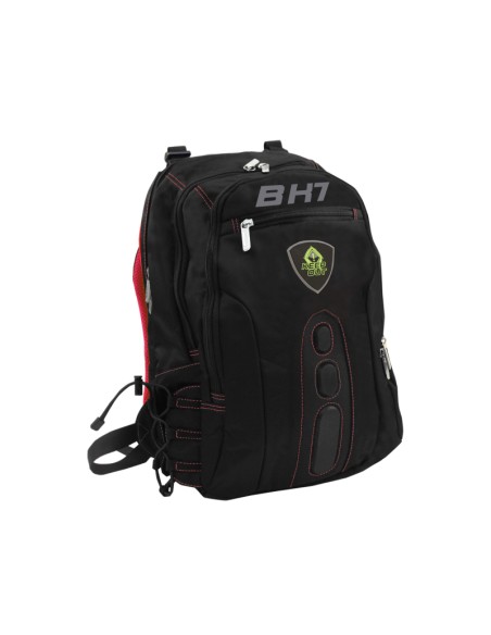BK7R mochila Negro, Rojo Nylon