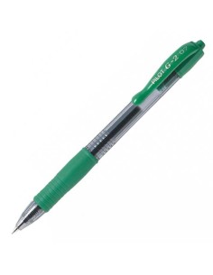 G2 Bolígrafo de gel de punta retráctil Fino Verde